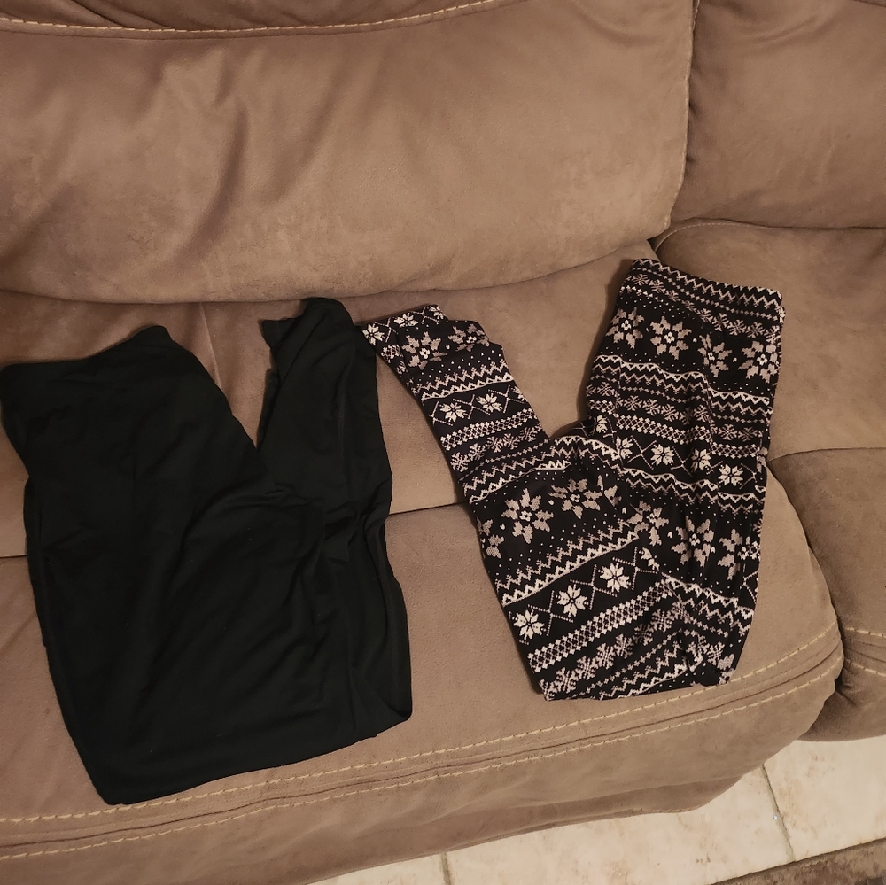 2 leggings size M
